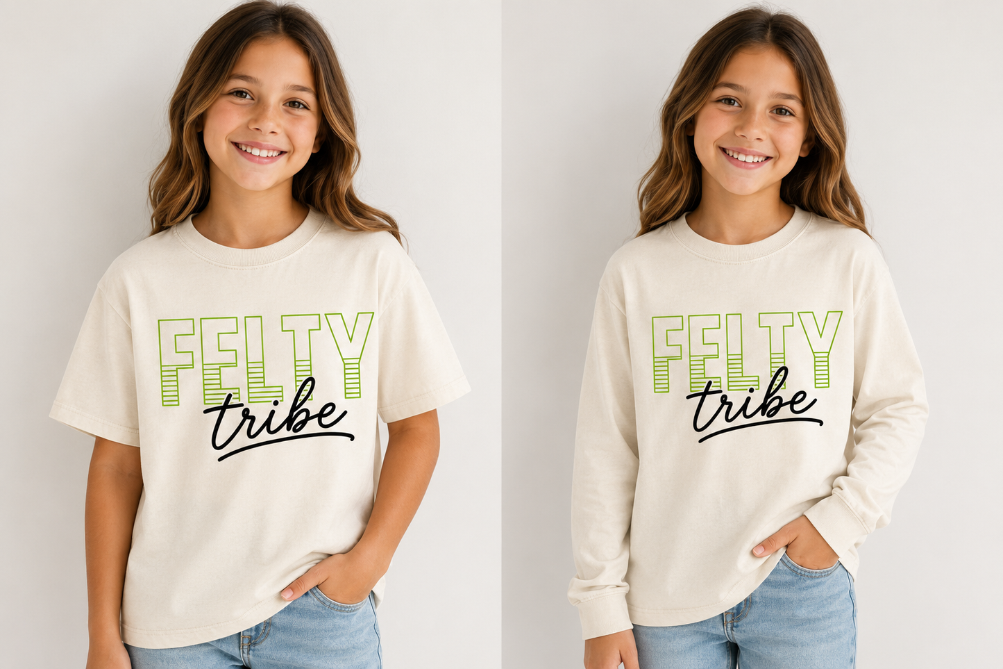 YOUTH Felty Tribe Stripe  Tee - FE