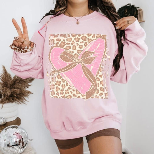 Brown & Pink Cheetah Love