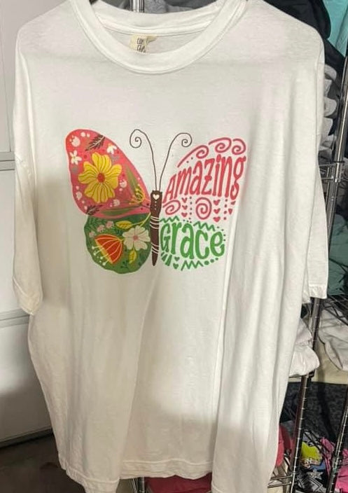 Sale! Amazing Grace Comfort Colors Tee Size 2XL