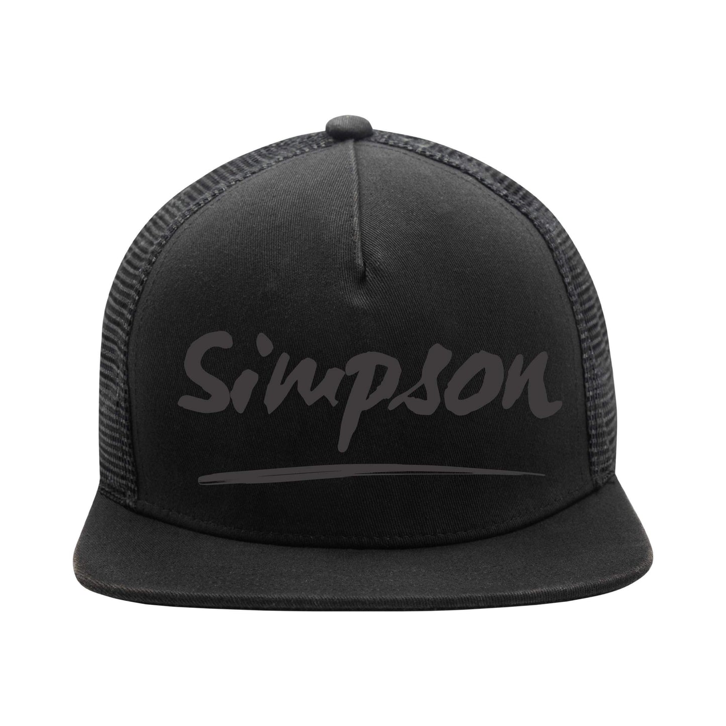 Simpson Trucker hat Black