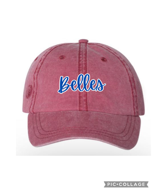 Embroidered Belles Baseball Cap