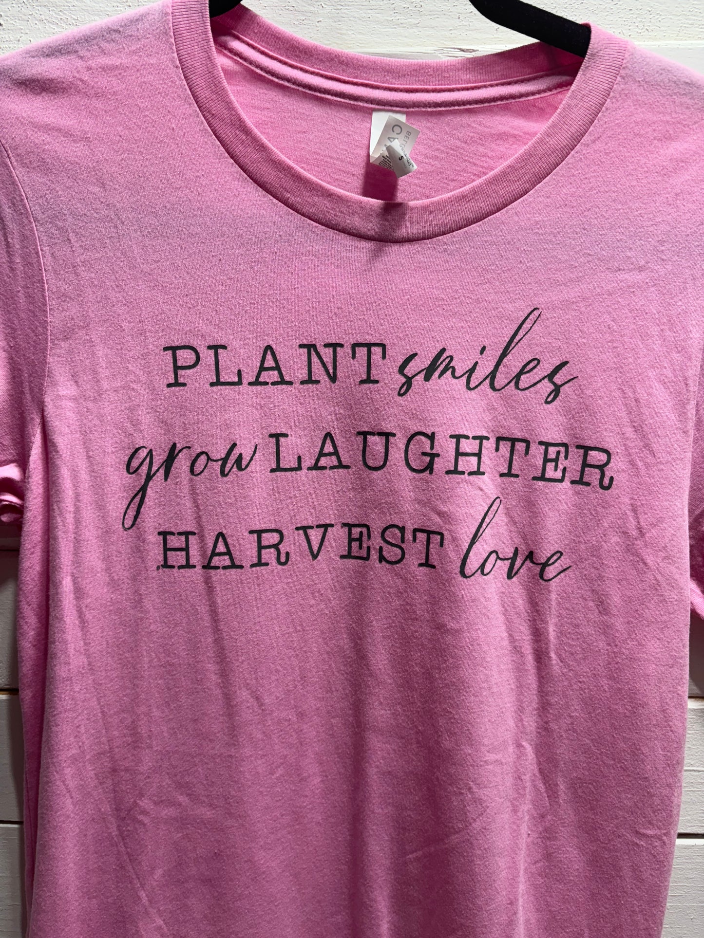 Plant Smiles Bella Canvas small tee