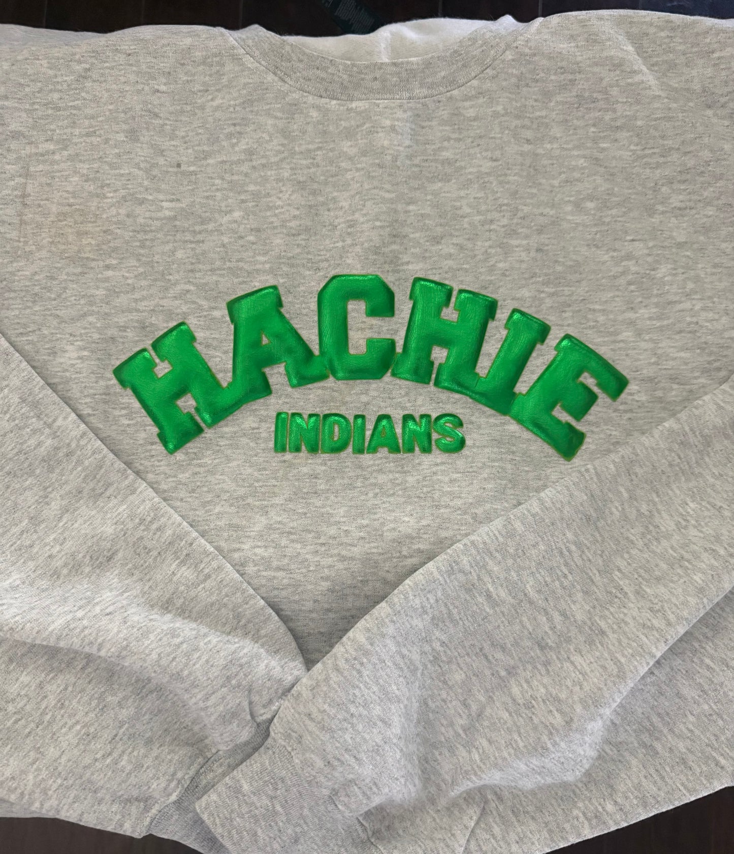 Metallic Varsity Tee