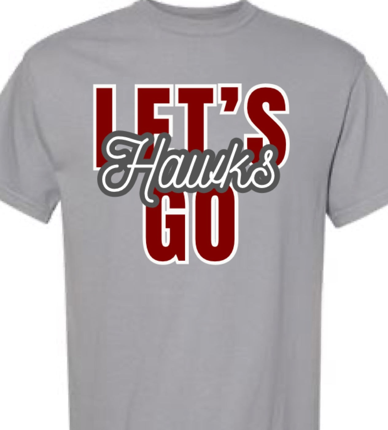 Let’s Go Hawks tee