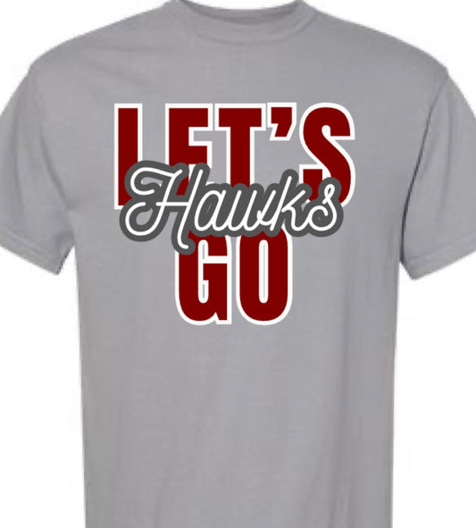 Let’s Go Hawks tee