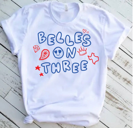 Belles On Three Tee