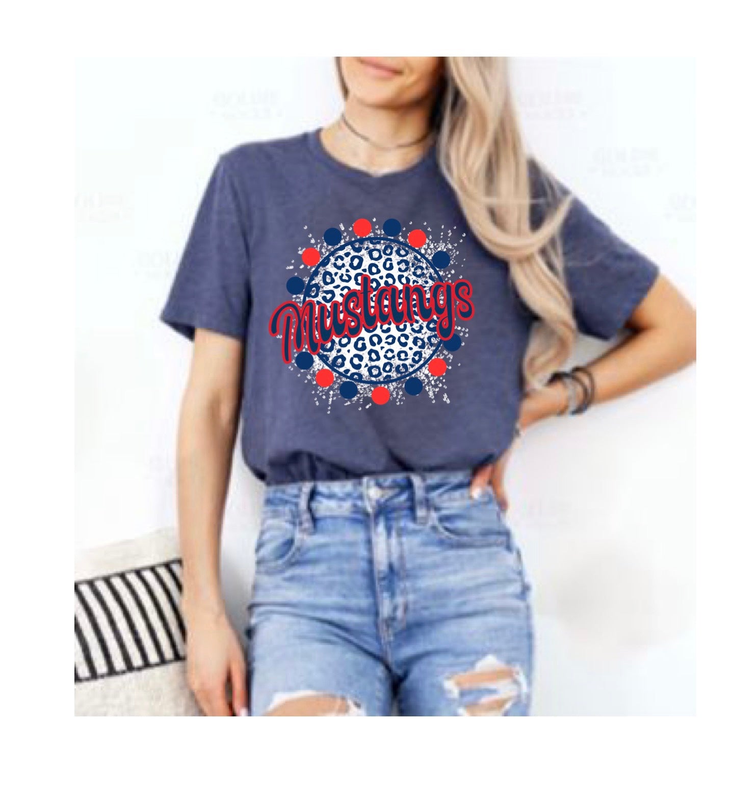 Madisonville Cheetah Dot tee