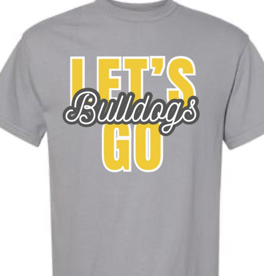 Let’s Go Bulldogs tee