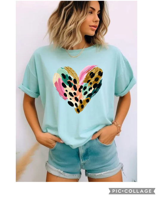 Water Color Bright Heart