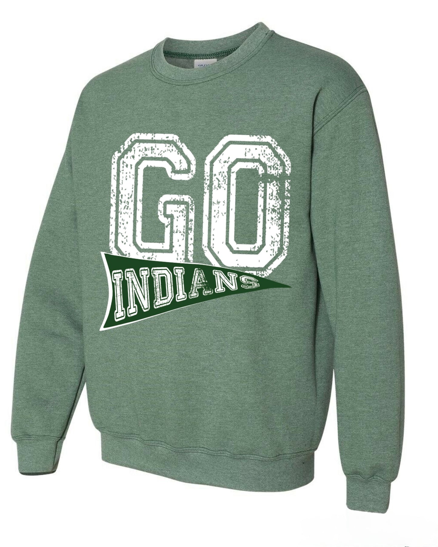 Go Indians Crewneck.  WHS Cheer