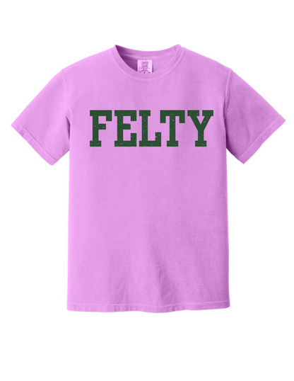 Felty Distressed Block Tee - FE