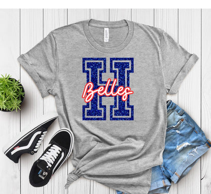Heritage Belles Faux Glitter Tee