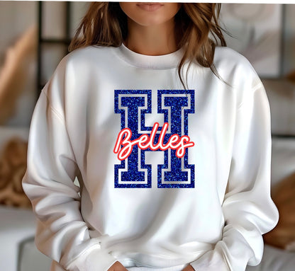 Heritage Belles Faux Glitter Tee