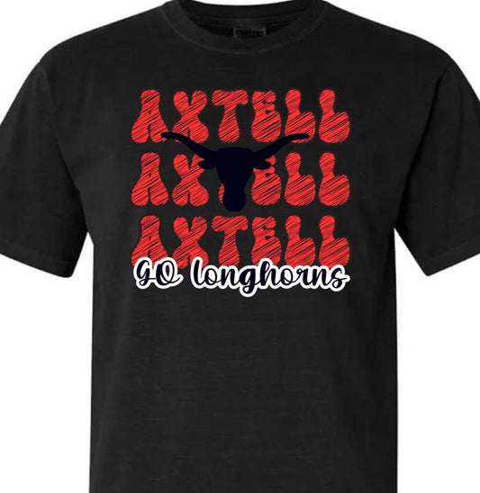 Axtell Longhorns Tee