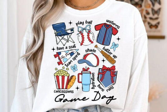Game Day Baseball T-Shirt
