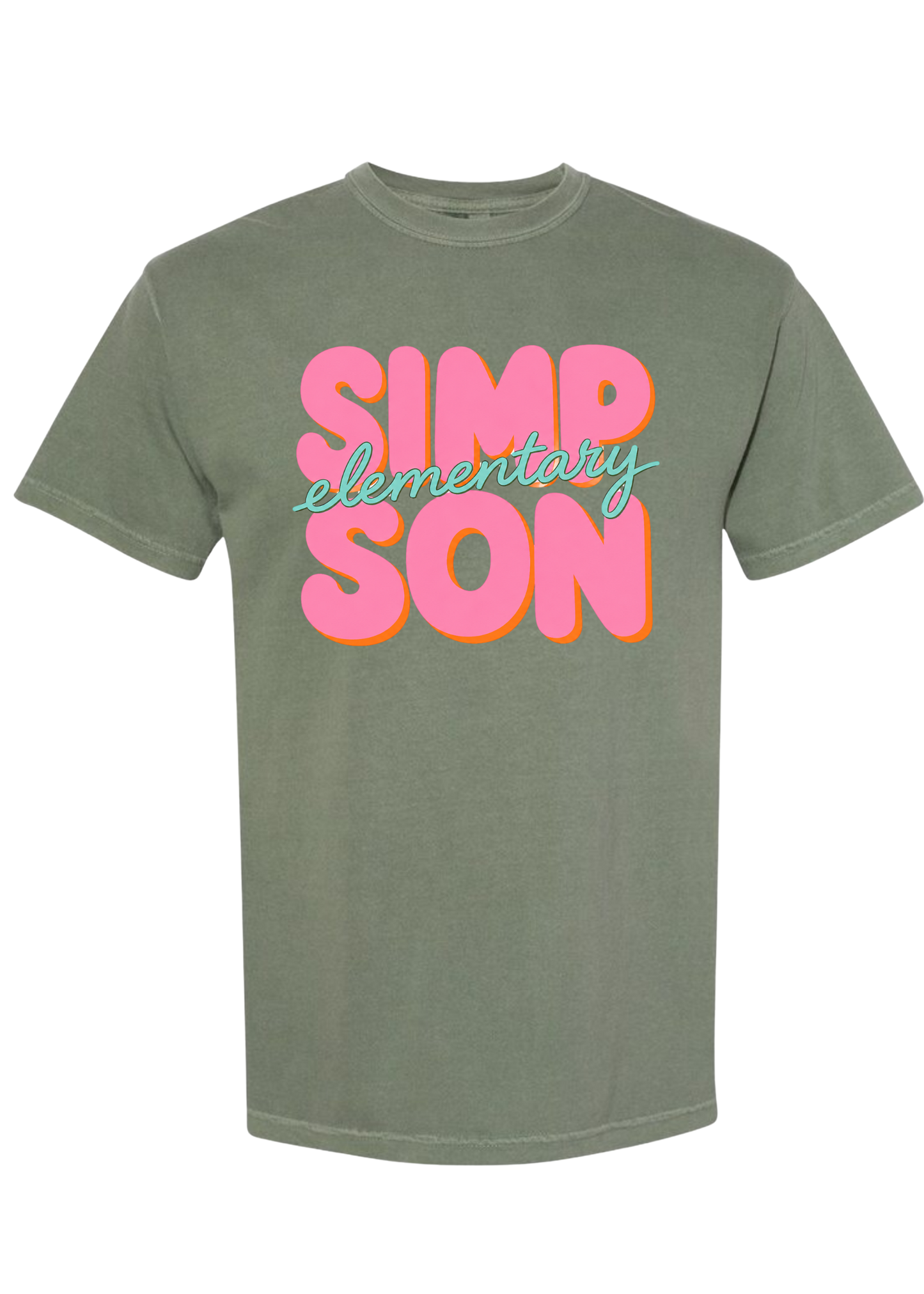 Simpson Bubble Letter Tee SE