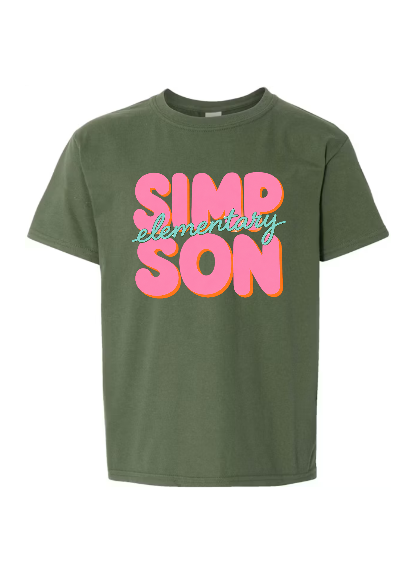 Simpson Bubble Letter Tee SE