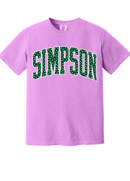 ADULT Simpson Varsity Dots Tee SE