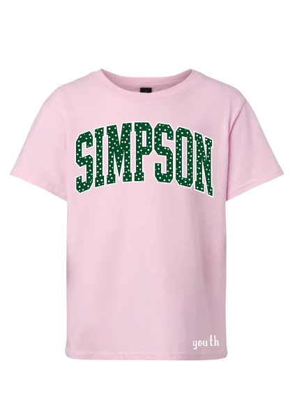 YOUTH Simpson Varsity Dots Tee SE